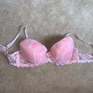 Pink Lace Bra